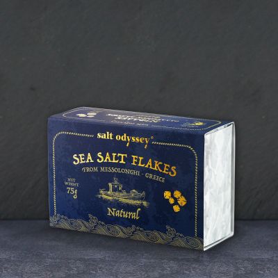 Νιφάδες θαλασσινού αλατιού φυσικό