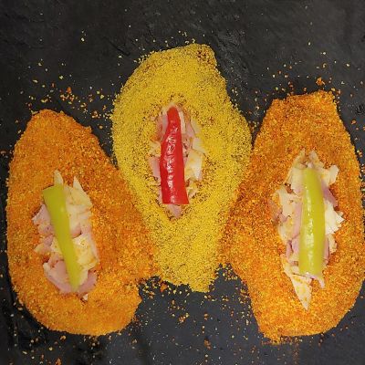 Φωλιά κοτόπουλο παναρισμένη