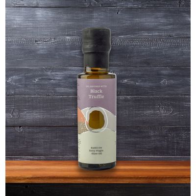 Ελαιόλαδο με άρωμα Μαύρης Τρούφας 100ml