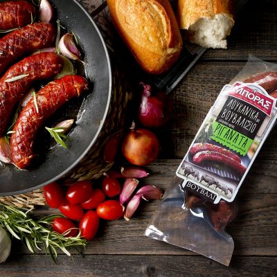 Βουβαλίσια λουκάνικα ριγανάτα