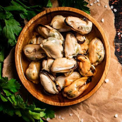 Μύδια χωρίς κέλυφος κτψ.