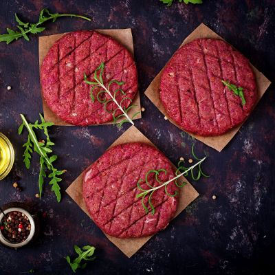 Μπιφτέκι Μοσχαρίσιο με βρώμη