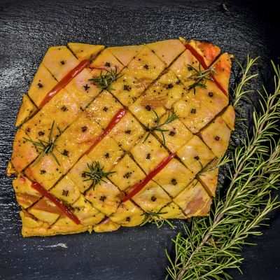 Κομμάτι πανσέτας μαριναρισμένο