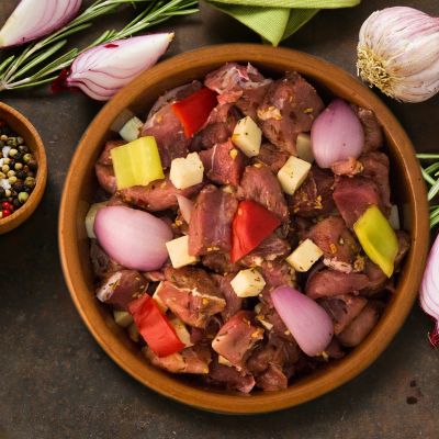 Χοιρινή Μεσογειακή Τηγανιά