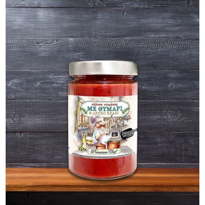 Σάλτσα με Θυμάρι & Λευκό Κρασί 370γρ.